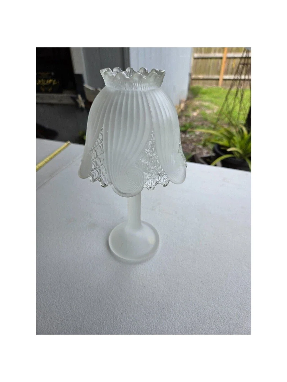 Retired Vintage PartyLite Clairmont Fairy Lamp
